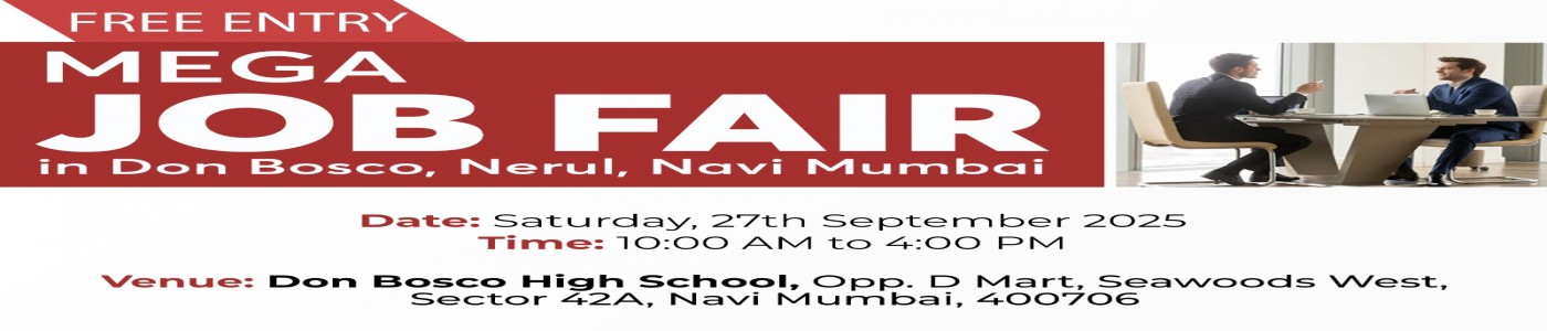 FREE MEGA JOB FAIR IN NAVI MUMBAI